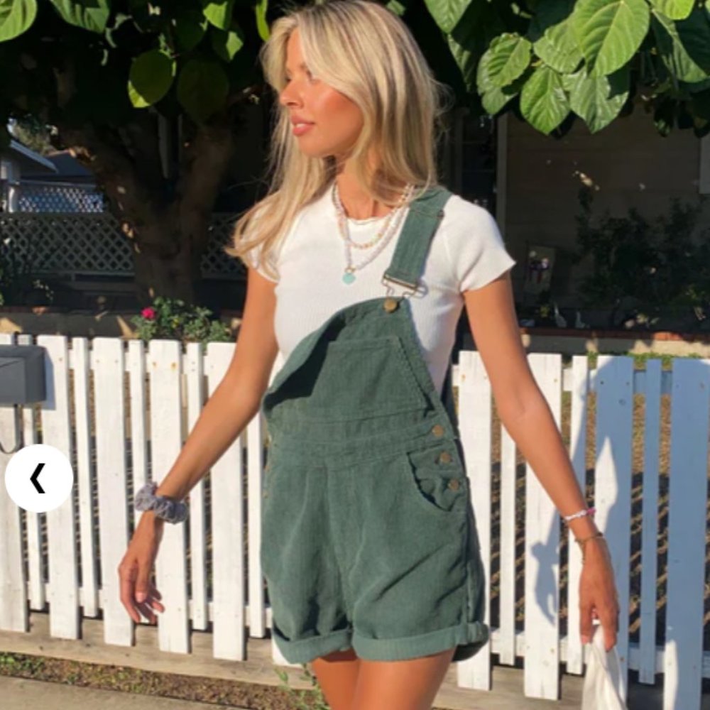 Kacey Overalls Khaki - Women's US 6